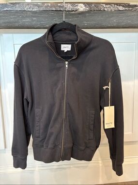 MATE the Label - Organic Fleece Track Jacket - XS